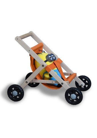 Babtoys FE001B1 4 Tekerlekli İlk Adım Yürüteç Kahverengi