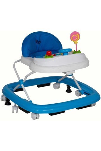 Baby Hope 216 6 Tekerlekli Oyuncaklı Müzikli Örümcek Yürüteç Turkuaz