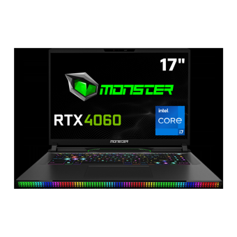 Monster SEMRUK S7 V9.1.1 Harici GeForce RTX 4060 Intel Core i7 13700HX 32 GB DDR5 1 TB SSD 17 inç QHD Windows 11 Gaming Laptop