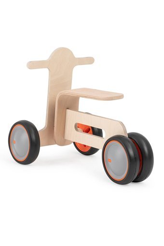 Mamatoyz Tribike 4 Tekerlekli 2 Kademeli İlk Adım Yürüteç Kahverengi