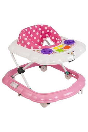 Jimmybaby Comfort 6 Tekerlekli Oyuncaklı Örümcek Yürüteç Siyah