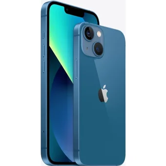 Apple iPhone 13 256 Gb Hafıza 4 Gb Ram 6.1 İnç 12 MP Çift Hatlı Oled Ekran Ios Akıllı Cep Telefonu Mavi