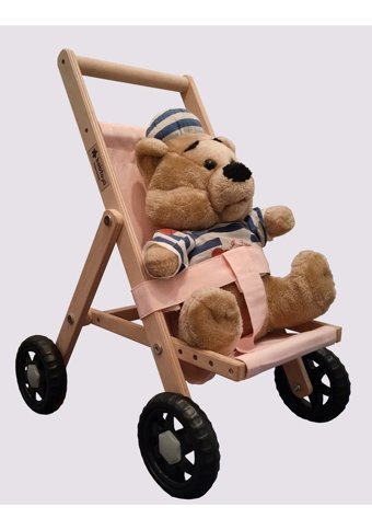 Babtoys FE003B4 4 Tekerlekli İlk Adım Yürüteç Kahverengi