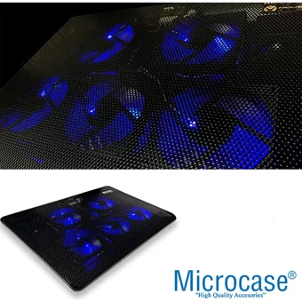 Microcase Al3500 5 Fanlı Rgb 17 İnç Laptop Soğutucu