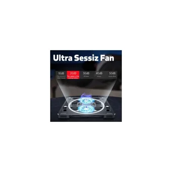 Coofix Coofbe Sessiz Rgb Laptop Soğutucu