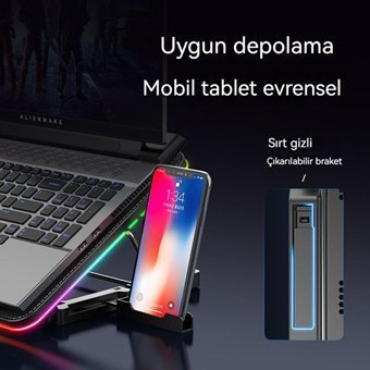 Demon Knight Rgb Laptop Soğutucu
