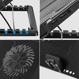 Microcase Al3495 1 Fanlı Plastik 17 İnç Laptop Soğutucu