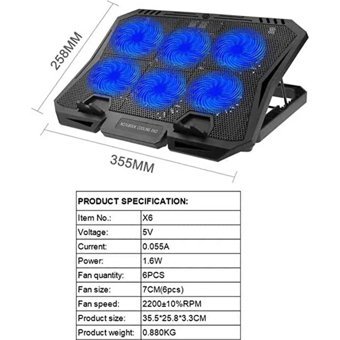 Coverzone Laptop Soğutucu