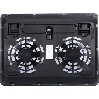 Gahome Katlanabilir 1400 Rpm Sessiz 2 Fanlı 17 İnç Laptop Soğutucu