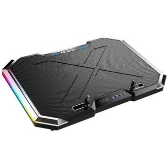 Nuoxi Q8 Mini 6 Fanlı Rgb 17.3 İnç Laptop Soğutucu