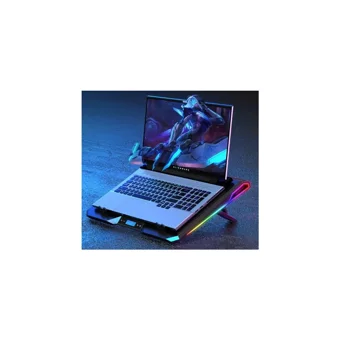 Coverzone 2100 Rpm Sessiz 2 Fanlı Rgb Metal 17 İnç Laptop Soğutucu