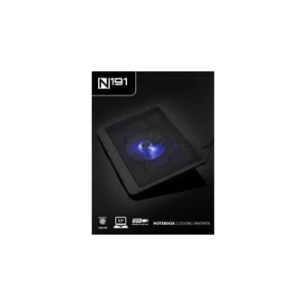 Gaman Katlanabilir 1500 Rpm Mini Sessiz 1 Fanlı 17 İnç Laptop Soğutucu