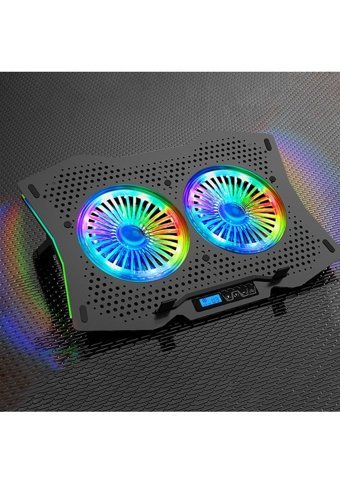 Juo Gt 1500 Rpm Mini 2 Fanlı Rgb Plastik 18 İnç Gaming Laptop Soğutucu