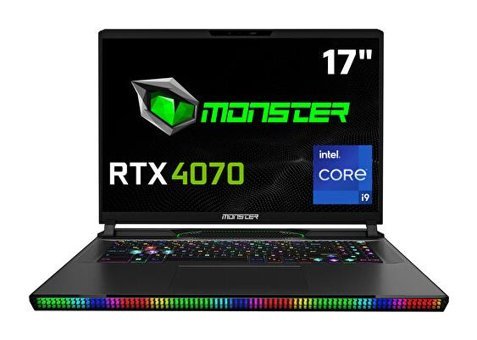 Monster SEMRUK S7 V9.2.4 Harici GeForce RTX 4070 Intel Core i9 13950HX 32 GB DDR5 2 TB SSD 17 inç QHD Freedos Gaming Laptop