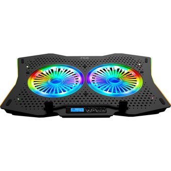 Inca Arrax Inc-606Tgs 1200 Rpm Mini 2 Fanlı Rgb Plastik 18 İnç Gaming Laptop Soğutucu