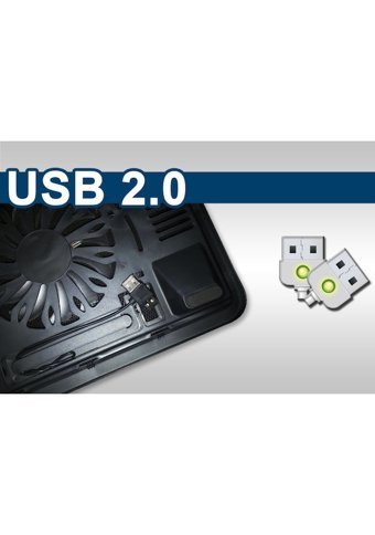 Inca Inc-313Ts 1000 Rpm Mini Sessiz 1 Fanlı Laptop Soğutucu