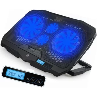 Detay Teknoloji 1400 Rpm Mini 4 Fanlı Plastik 18.4 İnç Gaming Laptop Soğutucu