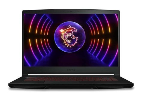 MSI THİN GF63 Harici GeForce RTX 4050 Intel Core i7 12650H 16 GB DDR5 512 GB SSD 15.6 inç FHD Freedos Gaming Laptop