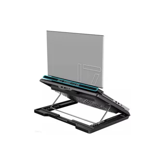 Coolcold F56 2100 Rpm Mini Sessiz 6 Fanlı Rgb 15.6 İnç Gaming Laptop Soğutucu