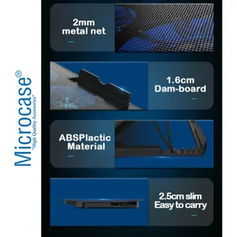 Microcase Al3499 6 Fanlı Laptop Soğutucu