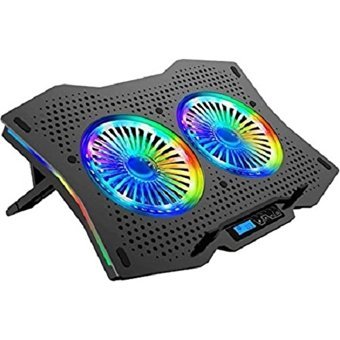 Charge Aıcheson 1200 Rpm Sessiz 2 Fanlı Rgb Plastik 17.3 İnç Gaming Laptop Soğutucu