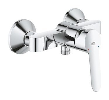 Grohe 23636000 Krom Kaplama Çiftli Aç Kapa Yarı Ankastre Kare Banyo Bataryası Krom