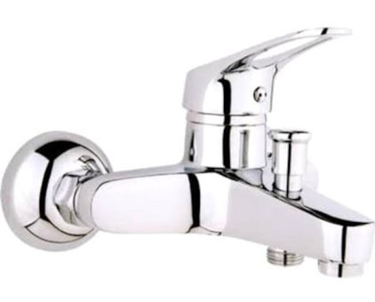 Gözeksu Pirinç Çiftli Aç Kapa Solo Kare Banyo Bataryası Krom