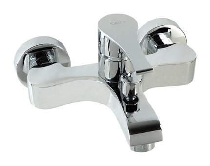 Gpd Atros Pirinç Çiftli Aç Kapa Yarı Ankastre Kare Banyo Bataryası Krom