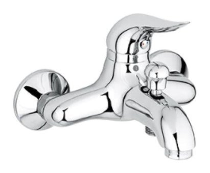 Emmevi ART. 44001 Çelik Çiftli Aç Kapa Solo Yuvarlak Banyo Bataryası Krom