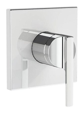 Vitra A42837 Pirinç Çiftli Aç Kapa Ankastre Kare Banyo Bataryası Krom