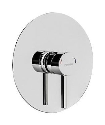 Fause KAB101-1 Pirinç Çiftli Aç Kapa Ankastre Yuvarlak Banyo Bataryası Krom