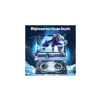Polhammobile 2 Fanlı Rgb Laptop Soğutucu
