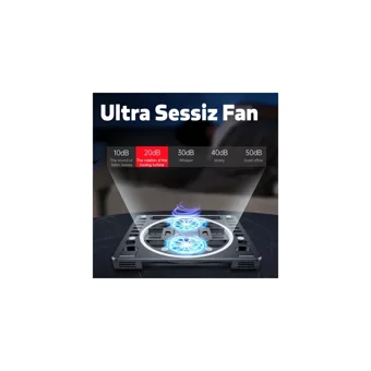 Polhammobile 2 Fanlı Rgb Laptop Soğutucu