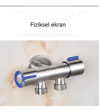 Eternal Luck AİRRON Çelik Çiftli Aç Kapa Solo Kuğu Banyo Bataryası Gümüş