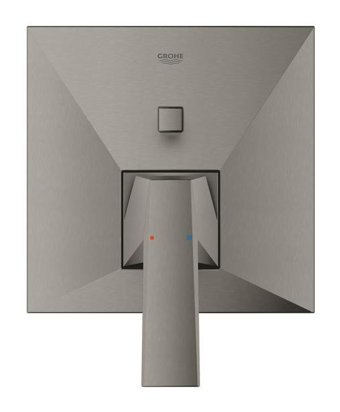Grohe 24072AL0 Krom Kaplama Tekli Aç Kapa Yarı Ankastre Kare Banyo Bataryası Krom