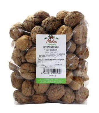 Molen Organik Tane Kabuklu Çiğ Ceviz 12x1 kg