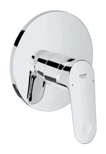Grohe 19537002 Krom Kaplama Tekli Aç Kapa Yarı Ankastre Kare Banyo Bataryası Krom