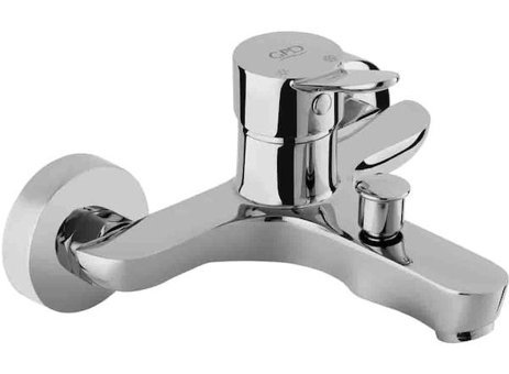 Gpd MBB130 Pirinç Çiftli Aç Kapa Yarı Ankastre Kare Banyo Bataryası Krom