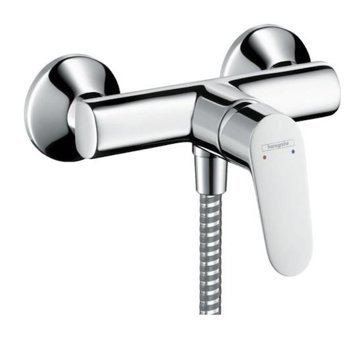 Hansgrohe Focus Pirinç Çiftli Aç Kapa Yarı Ankastre Kare Banyo Bataryası Krom