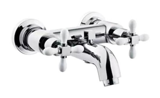 Artema A41666 Pirinç Çiftli Aç Kapa Solo Kare Banyo Bataryası Krom