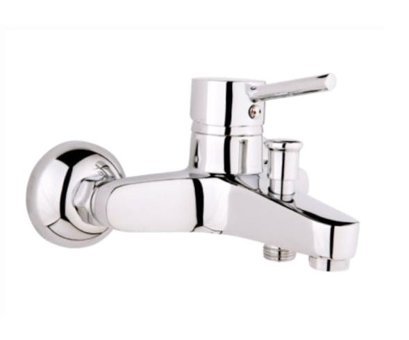 Erce Pirinç Çiftli Aç Kapa Solo Kare Banyo Bataryası Krom