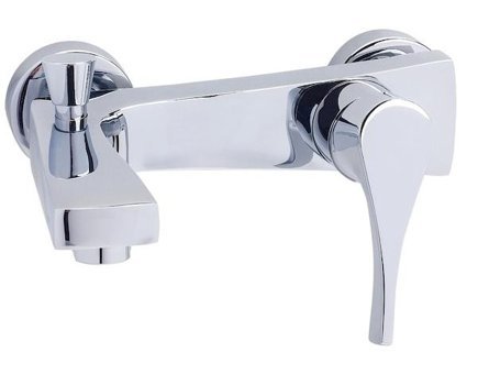 Gms Pelin Pirinç Çiftli Aç Kapa Solo Kare Banyo Bataryası Krom