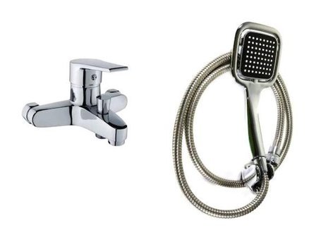 Sardıcı Lüks Pirinç Çiftli Aç Kapa Yarı Ankastre Kare Banyo Bataryası Krom