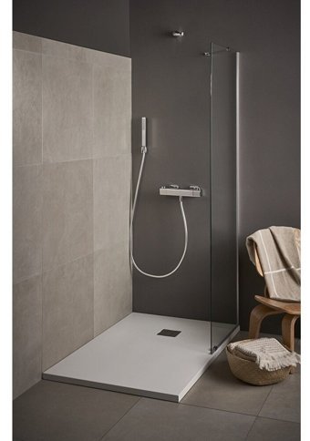 Artema A47160 Pirinç Çiftli Aç Kapa Ankastre Kare Banyo Bataryası Krom