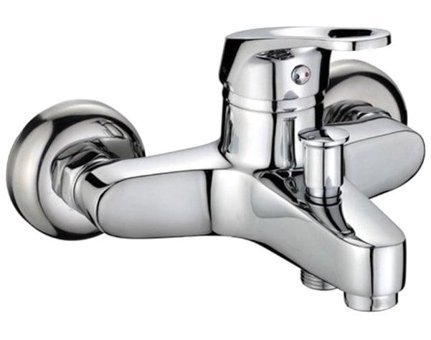 Hay Armatür Pirinç Çiftli Aç Kapa Yarı Ankastre Kare Banyo Bataryası Krom