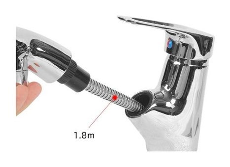 Magideal Suntek Pirinç Çiftli Aç Kapa Solo Kuğu Banyo Bataryası Krom