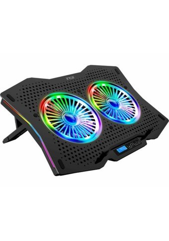 Inca Inc-607 1200 Rpm Mini 2 Fanlı Rgb Plastik 18 İnç Gaming Laptop Soğutucu