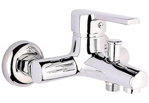 Vos Versa XD-021-1 Pirinç Çiftli Aç Kapa Solo Kuğu Banyo Bataryası Krom
