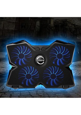 Coolcold 1200 Rpm Mini Sessiz 4 Fanlı 17.3 İnç Gaming Laptop Soğutucu
