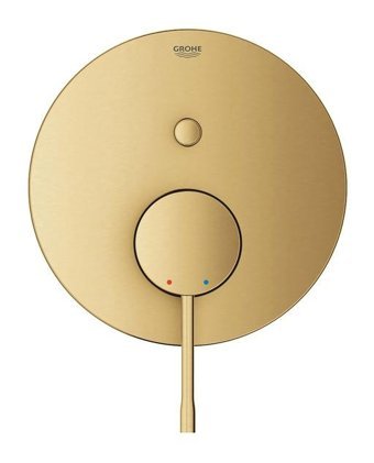 Grohe 24058GN1 Krom Kaplama Tekli Aç Kapa Yarı Ankastre Kare Banyo Bataryası Altın